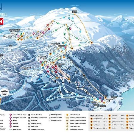 Ski In/Out, Amazing Views, 3 Bedrooms Noresund Εξωτερικό φωτογραφία